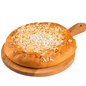 Пирог с яблоками, изюмом и арахисом 0.400
