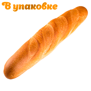 Батон бутербродный высший сорт 0,350 (В упаковке)