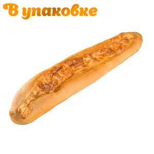 Багет "Сырный с чесноком" 0,200 (В упаковке)